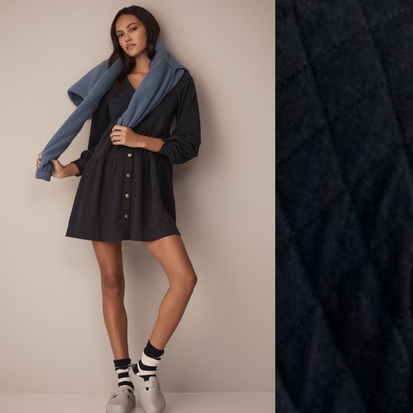 Sunday Dresses & Skirts - NEW Sundays Clifton Mini Dress in Navy, size M